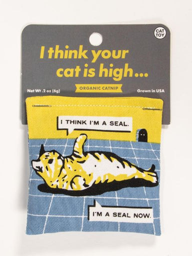 Catnip Toy - I'm A Seal - Oscar & Libby's