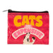 Blue Q | Change Purse | Cats Are Expensive Blue Q - Oscar & Libby's