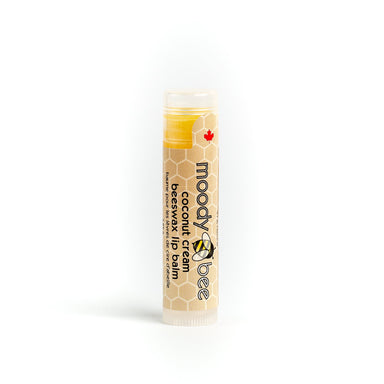 Coconut Cream Beeswax Lip Balm Moody Bee - Oscar & Libby's
