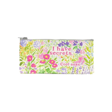 Blue Q | Pencil Case | I Have Secrets, Cool Ones. Blue Q - Oscar & Libby's