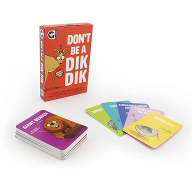 Don't Be A Dik Dik Card Game Ginger Fox - Oscar & Libby's