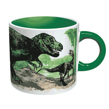 Disappearing Dinos Mug Philosophers Guild - Oscar & Libby's