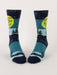 Blue Q | Men's Crew Socks | Dragons And Wizards And Shit Blue Q - Oscar & Libby's