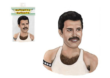Freddie Mercury Magnet | The Dolly Shop The Dolly Shop - Oscar & Libby's