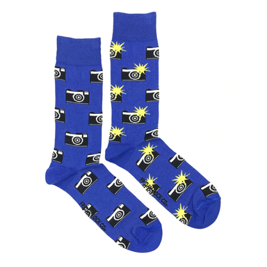 Friday Sock Co. |  Men's Socks | Camera + Flash - Oscar & Libby's