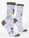 Blue Q | Women's Crew Socks | fuck this shit. Blue Q - Oscar & Libby's