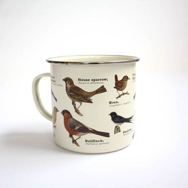 Enamel Mug | Garden Birds JabCo - Oscar & Libby's