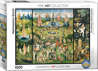 Eurographics | The Garden of Earthly Delights 1000 piece puzzle Eurographics - Oscar & Libby's