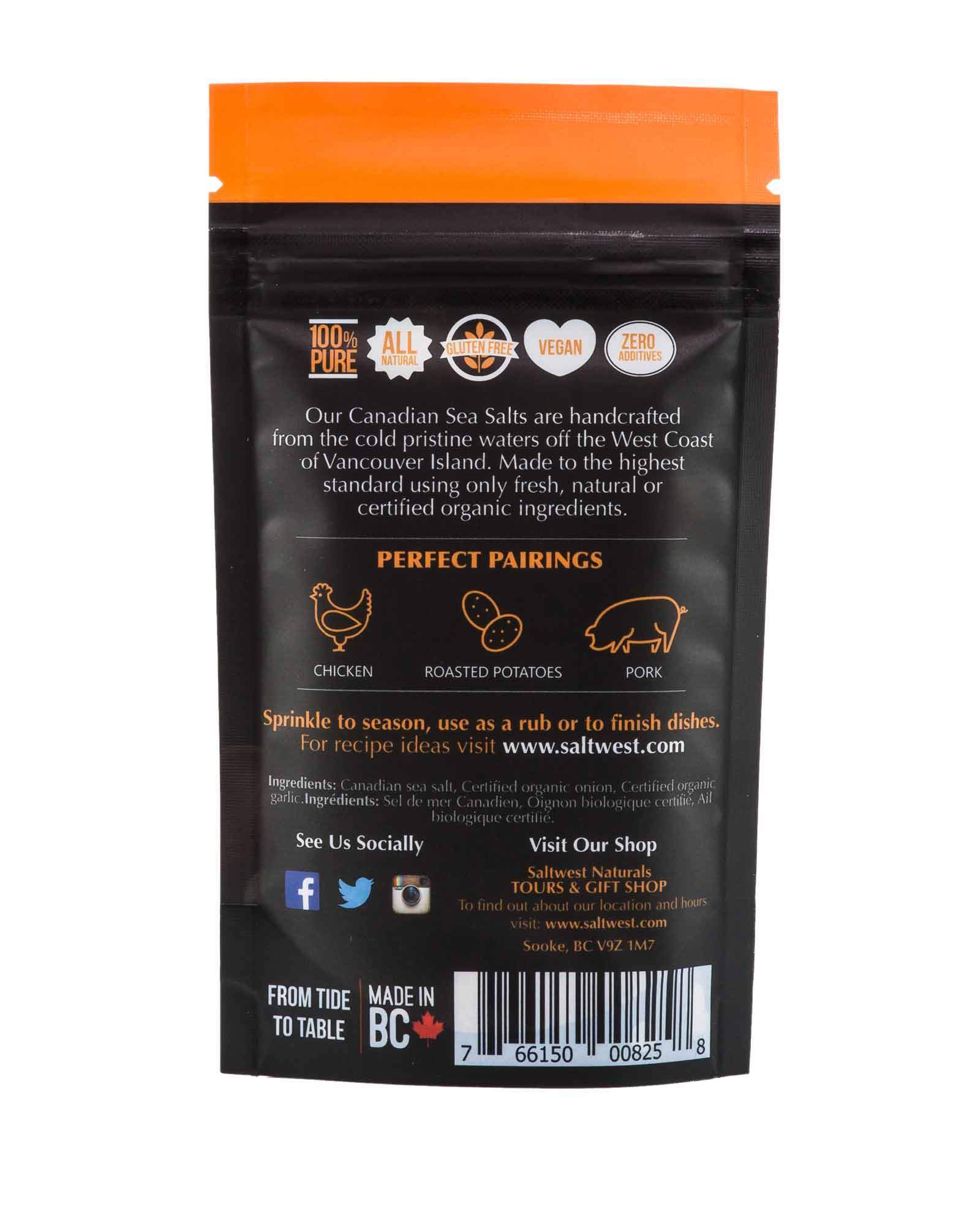 Saltwest | Roasted Garlic & Onion Infused Salt Saltwest - Oscar & Libby's