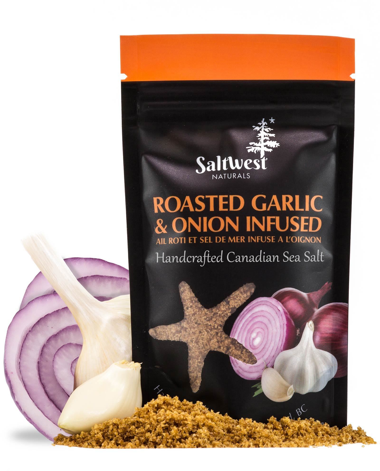 Saltwest | Roasted Garlic & Onion Infused Salt Saltwest - Oscar & Libby's