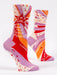 Blue Q | Women's Crew Socks | I'm A Girl, What's Your Super Power? Blue Q - Oscar & Libby's