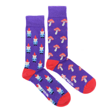Friday Sock Co. |  Men's Socks | Gnomes & Mushrooms Friday Sock Co. - Oscar & Libby's
