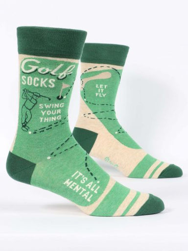 Blue Q | Men's Crew Socks | Golf Socks Blue Q - Oscar & Libby's