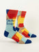 Blue Q | Men's Crew Socks | Cool-Ass Grandpa Blue Q - Oscar & Libby's