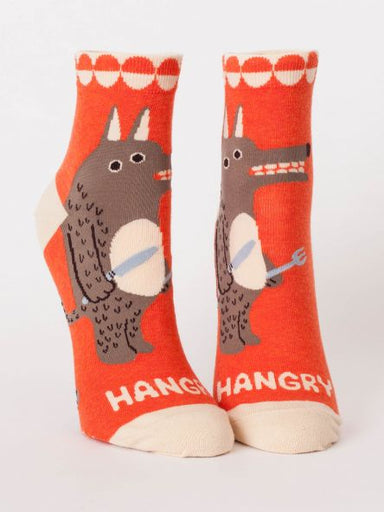 Blue Q | Women's Ankle Socks | Hangry Blue Q - Oscar & Libby's
