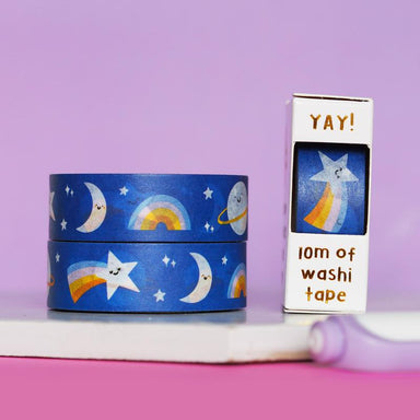 Happy Cosmos Washi Tape | Nutmeg & Arlo Nutmeg & Arlo - Oscar & Libby's