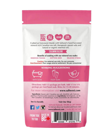 Saltwest | West Coast Honey Suckle Bath Soak Saltwest - Oscar & Libby's