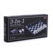 3 In 1 Chess Checkers and Backgammon Family Games America - Oscar & Libby's