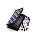 3 In 1 Chess Checkers and Backgammon Family Games America - Oscar & Libby's