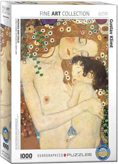 Eurographics | Mother and Child by Gustav Klimt 1000 piece puzzle Eurographics - Oscar & Libby's