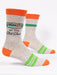 Blue Q | Men's Crew Socks | Ringmaster of the Shit Show Blue Q - Oscar & Libby's