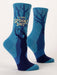 Blue Q | Men's Crew Socks | I Like Spooky Shit - Oscar & Libby's
