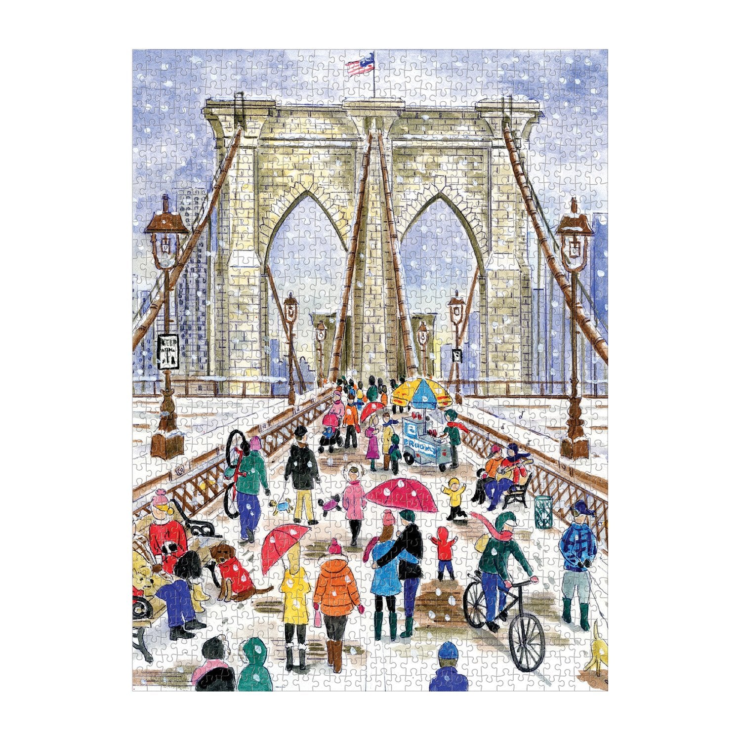 Galison | Brooklyn Bridge 1000 piece puzzle Gallison - Oscar & Libby's