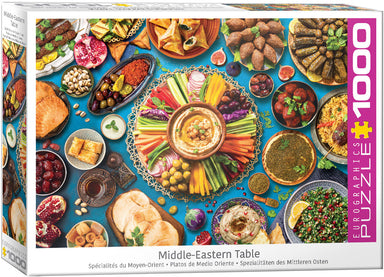 Eurographics | Middle Eastern Table 1000 piece puzzle Eurographics - Oscar & Libby's