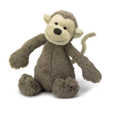 Bashful Monkey Medium Jellycat - Oscar & Libby's