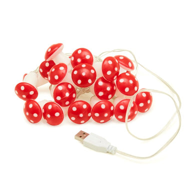 Mushroom LED String Lights | Kikkerland - Oscar & Libby's