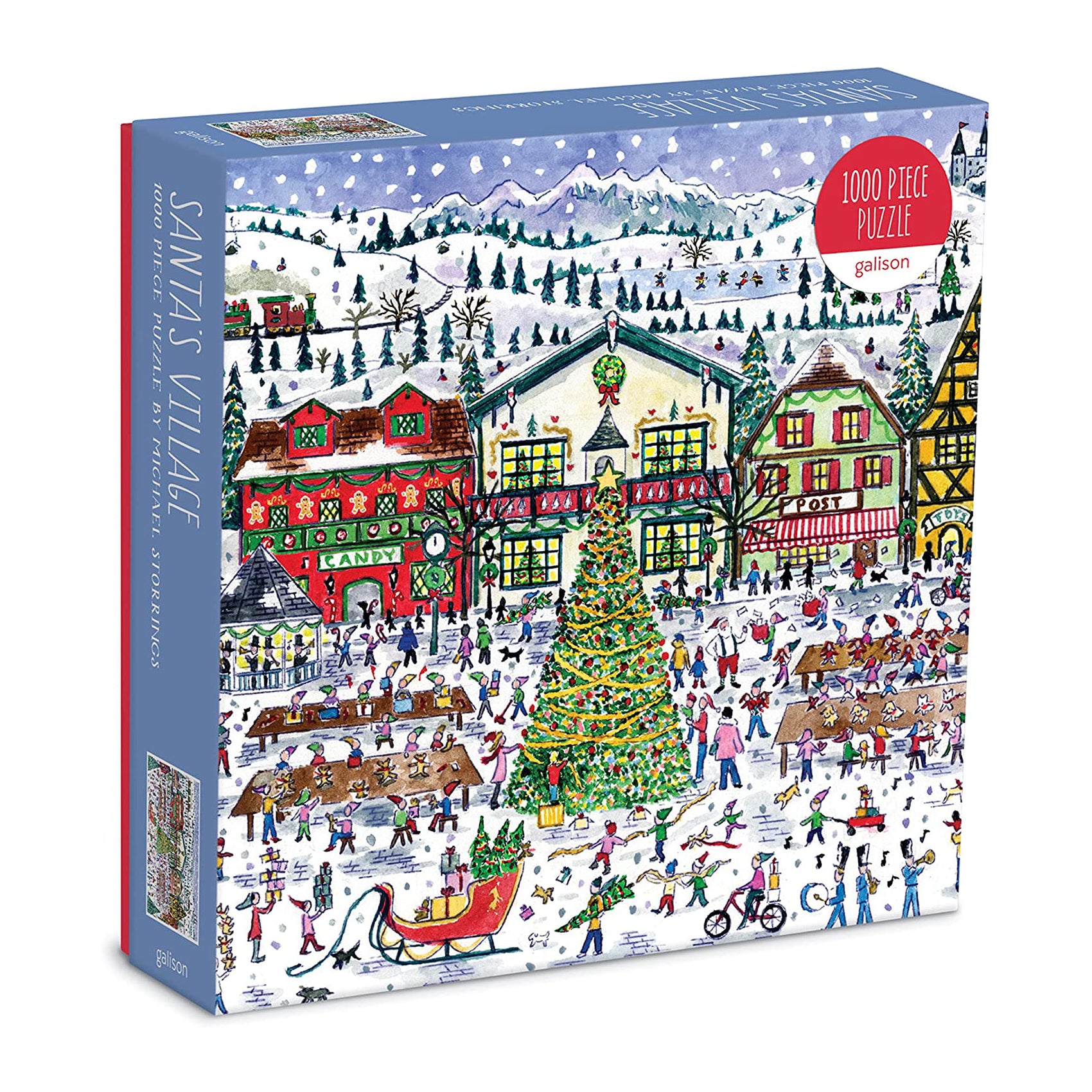 Galison | Santa's Village 1000 piece puzzle Gallison - Oscar & Libby's