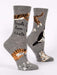 Blue Q | Women's Crew Socks | People I Love: Cats Blue Q - Oscar & Libby's