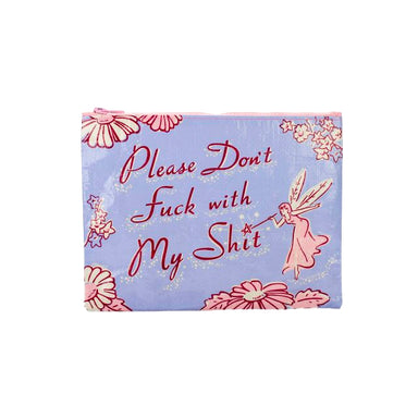 Blue Q | Change Purse | Please Don't Fuck With My Shit Blue Q - Oscar & Libby's