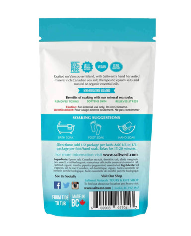Saltwest | Rosemary & Mint Bath Soak Saltwest - Oscar & Libby's