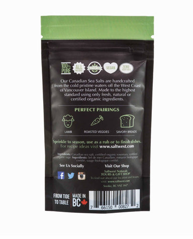 Saltwest | Rosemary Sage Infused Salt Saltwest - Oscar & Libby's