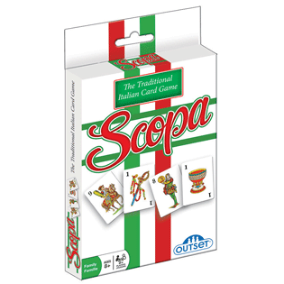 Scopa Card Game Outset Media - Oscar & Libby's