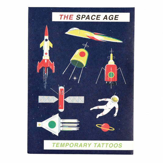 Temporary Tattoos | The Space Age - Oscar & Libby's