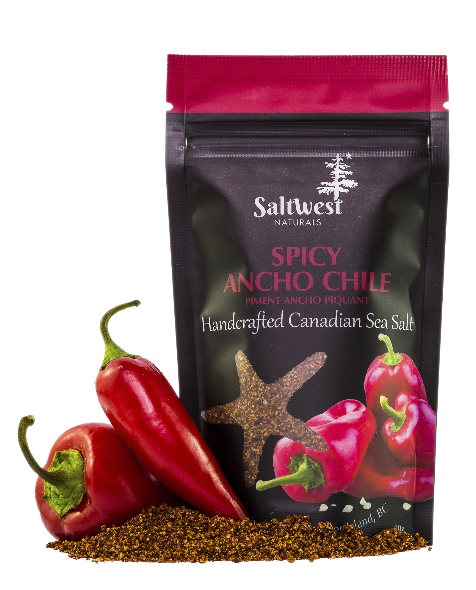 Saltwest | Spicy Ancho Chile Salt Saltwest - Oscar & Libby's