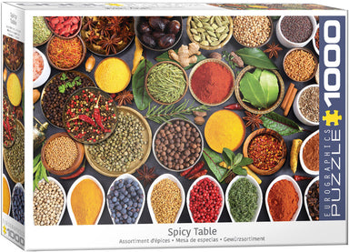Spicy Table 1000 piece Eurographics Puzzle Eurographics - Oscar & Libby's