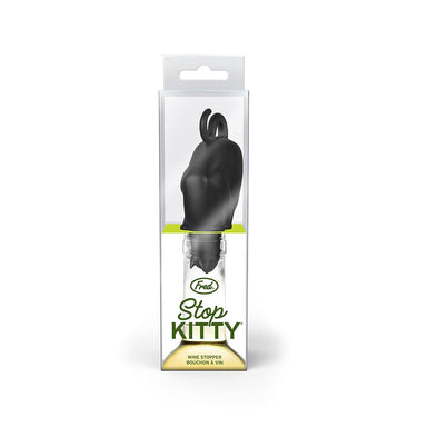 Stop Kitty Wine Stopper Fred - Oscar & Libby's