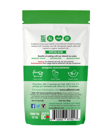 Saltwest | Raincoast Tree Hugger Bath Soak Saltwest - Oscar & Libby's