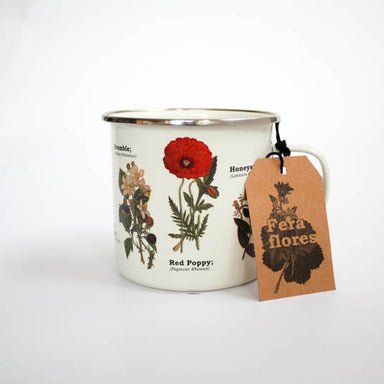 Enamel Mug | Wild Flowers JabCo - Oscar & Libby's