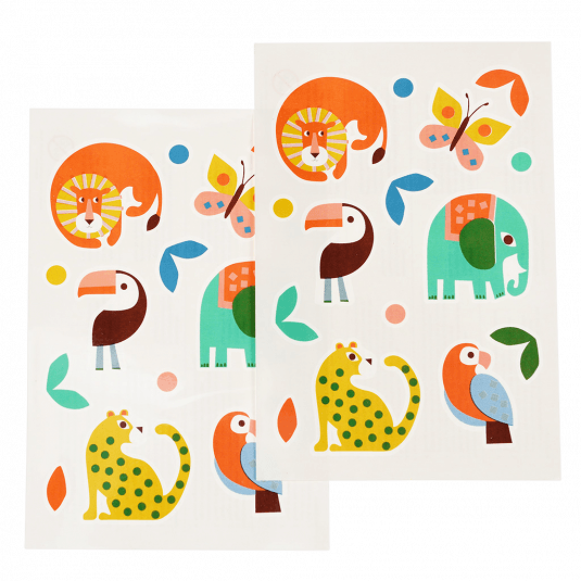 Temporary Tattoos | Wild Wonders - Oscar & Libby's