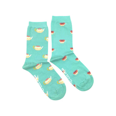 Friday Sock Co. |  Women's Socks | Vintage Teacup and Teapot Friday Sock Co. - Oscar & Libby's