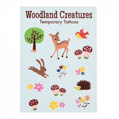 Temporary Tattoos | Woodland Creatures - Oscar & Libby's